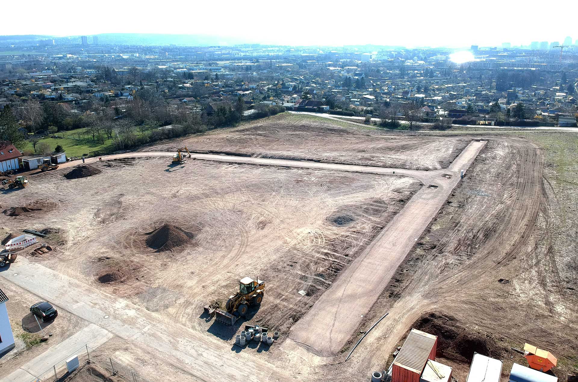 Bauen am Ringelberg, Erschließung 2.Bauabschnitt geht gut voran