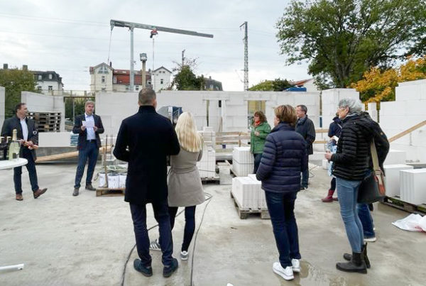 Grundsteinlegung im Erfurter Dichterviertel