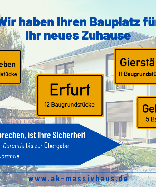 Baugrundstücke Erfurt