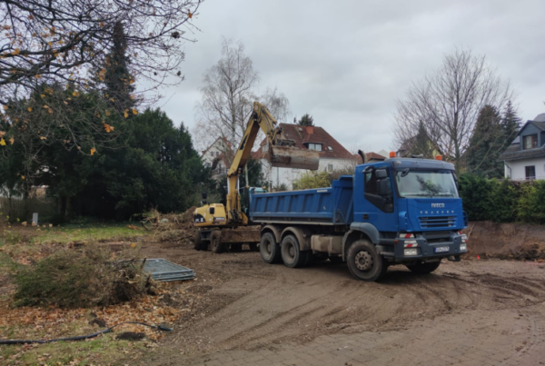 Baustart Einfamilienhaus Erfurt